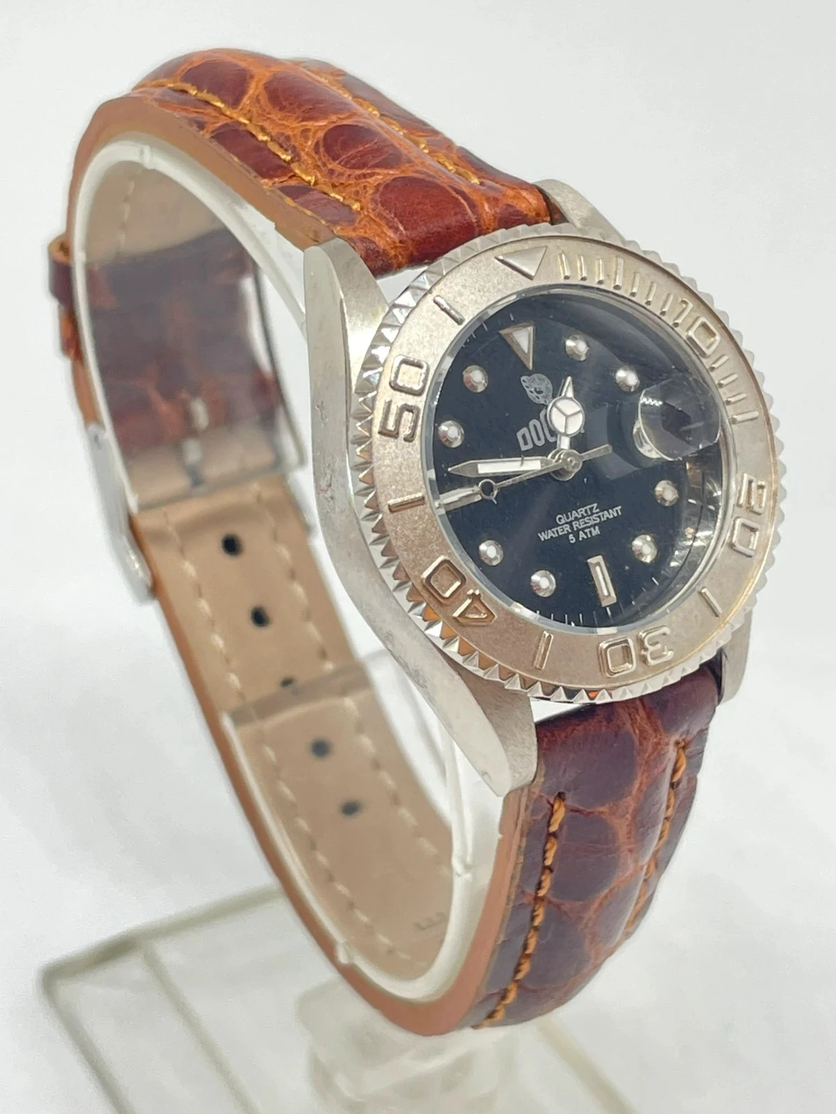 Relógio Marca Dogma Vintage Anos 90 em perfeito estado, pulseira nova Muito elegante – photo 2
